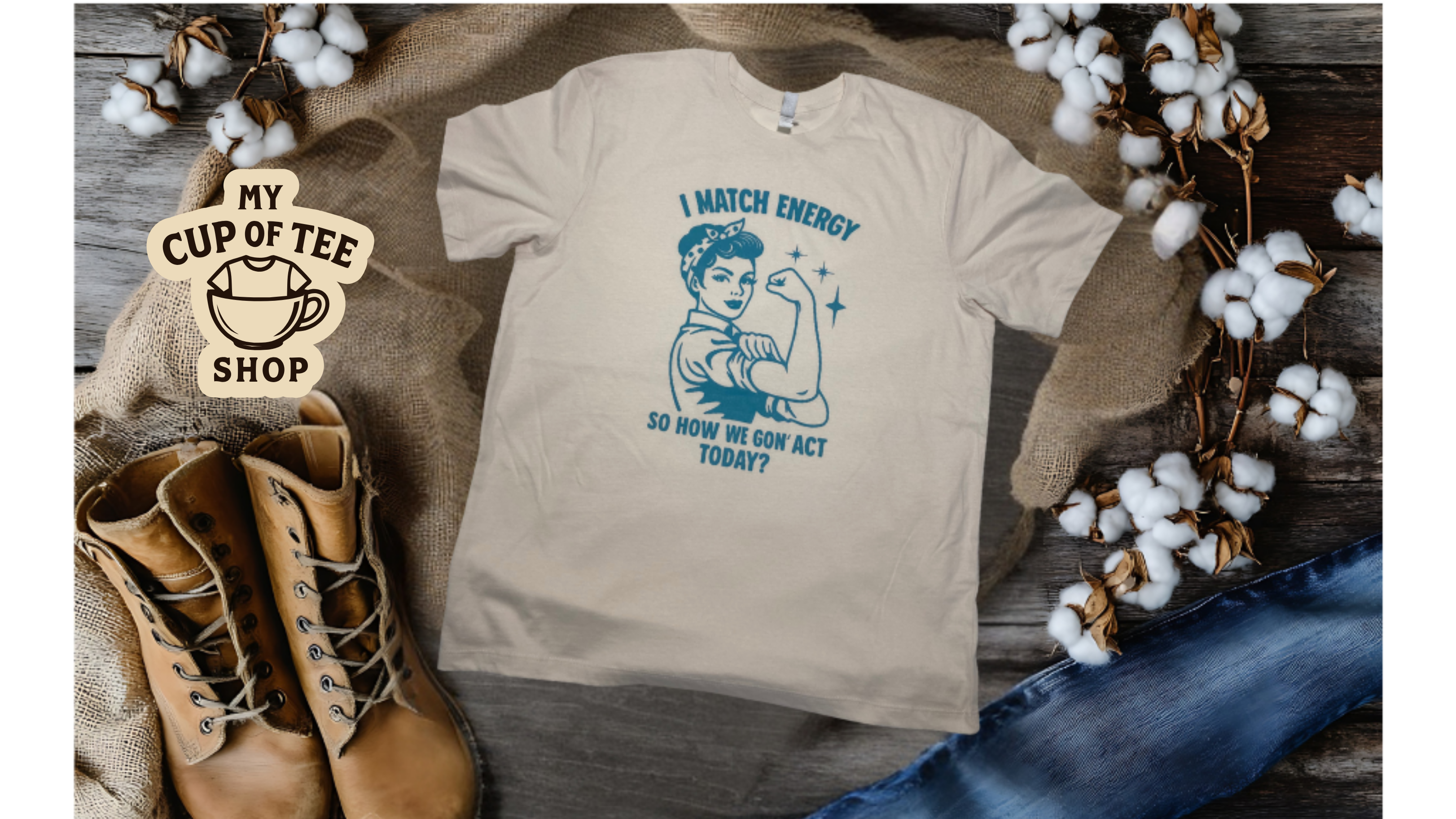 Women’s Classic T-Shirt – “I Match Energy”